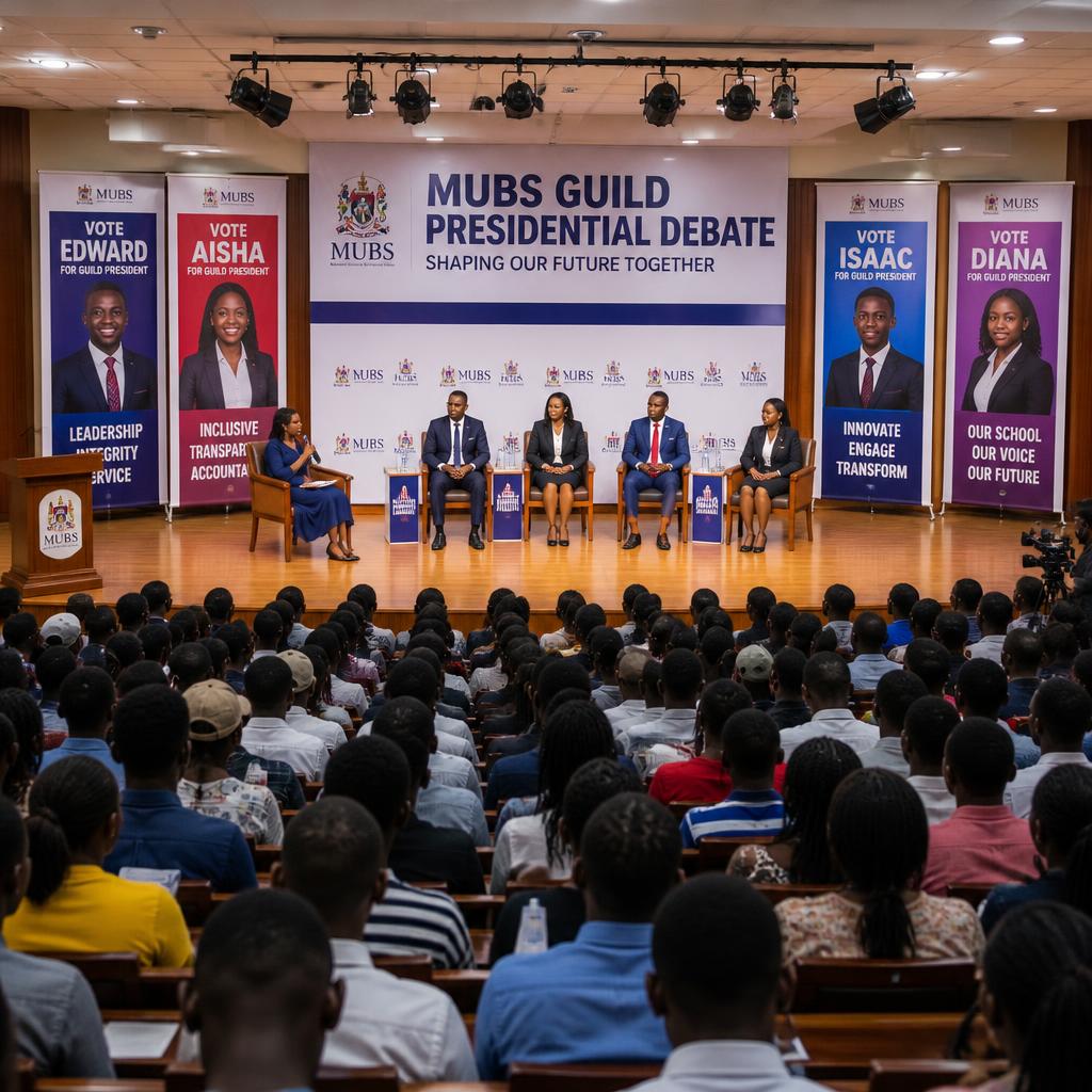 MUBS Guild Presidential Debate Draws Huge Student Crowd